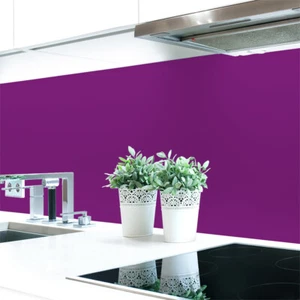 Küchenrückwand Violetttöne Unifarben  Premium Hart-PVC 0,4 mm selbstklebend - Bild 1 von 37