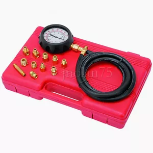 Kit de herramientas de prueba de diagnóstico medidor de presión de aceite de motor de 14 piezas - Imagen 1 de 5