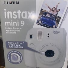 Fujifilm Instax Mini 9 Instant Camera, Smokey White New
