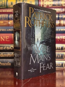 The Wise Man's Fear PATRICK ROTHFUSS SIGNED New Hardback Name Of Wind 1st Print - Picture 1 of 6