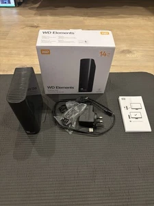 WD Elements 14TB External Desktop Hard Drive USB 3.0 Original Box fully working - Picture 1 of 5