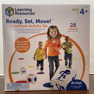 Recursos de Aprendizaje Juego Listo Mover Aula Actividad Set 28 piezas Juego Edad 4+ Foto 1 de 4