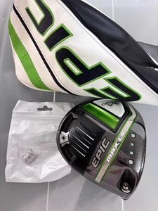 Callaway Epic Max LS Driver 10.5* Loft Head Only Men RH w/cover, extra weight - Picture 1 of 13