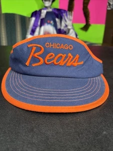 Vintage Sports Specialties Visor Chicago Bears Football WPL 12566 Hat One Size - Picture 1 of 6