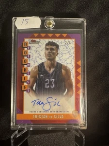2024-25 Topps Finest- Rookie Finest Autographs Tristan da Silva Refractor AU,RC) - Bild 1 von 2