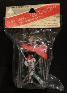 De Colección Bradford’s The Unbeatable Kind Ratón de Navidad en Jaula Adorno **LEER Des. - Imagen 1 de 9