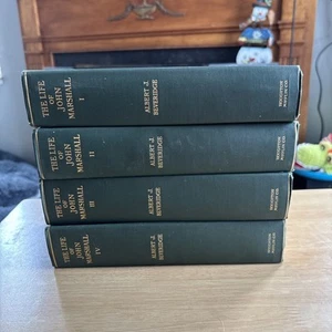The Life of John Marshall by Albert J Beveridge (1916-1919, HC) - Picture 1 of 8