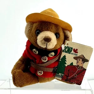 RCMP Country Plush Bear Red Coat 5" Wild Wonders Canadian Mounted Police (#809)0 - Picture 1 of 5