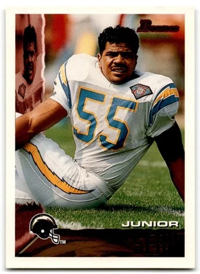 1995 Bowman Junior Seau San Diego Chargers #310 - Image 1 of 2