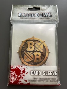 Blood Bowl Limited Edition Card Sleeve Sleeves Citadel - NEW - Picture 1 of 1