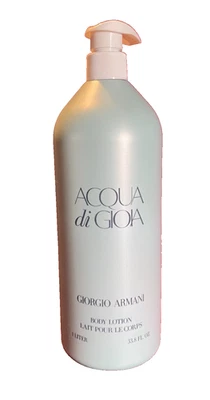 Loção Corporal Giorgio Armani ACQUA DI GIOIA 33.8FLOZ/1L NOVA - Imagem 1 de 3
