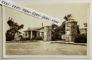 JENNERSTOWN PA. JENNER PINES CABINS SHELL GAS U.S. 30 RPPC ECHTFOTO POSTKARTE - Bild 1 von 3