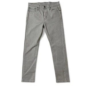 Levis 510 Jeans Mens Actual Size 31x29 Gray Denim Skinny Casual - Picture 1 of 10