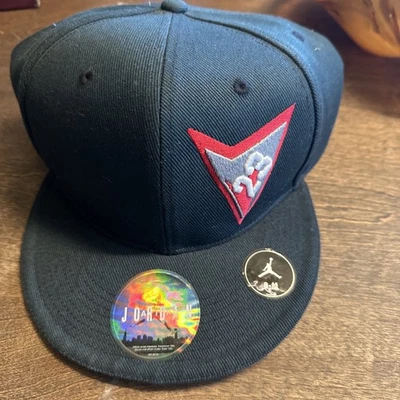 Air Jordan Jumpman Fitted Cap Hat Size 8. Nike 23 Dark Green / Looks Black - Image 1 of 4