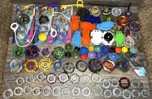 Large Beyblade Burst Lot Launchers Tomy Hasbro - Picture 1 of 5