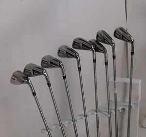 Taylormade M5 Iron Set 4-Pw, Aw Stiff Flex Kbs Steel 1202483 Good - Picture 1 of 5