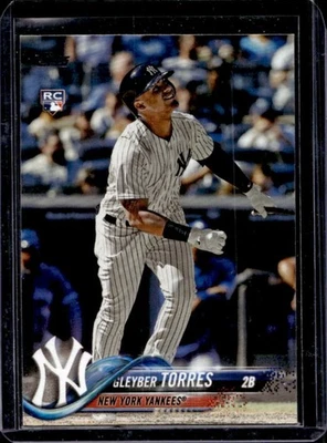 2018 Topps обновление Gleyber Torres RC дебютант NoUS200a Yankees - Изображение 1 из 2