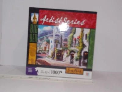 Rompecabezas Big Ben Artist Series 1000 piezas Sam Park paisaje urbano escena Foto 1 de 2