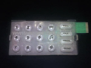 Replacement Keypad Buttons Texecom Veritas 8 Series R8 C8 V8 Remote LED Keypads - Picture 1 of 1