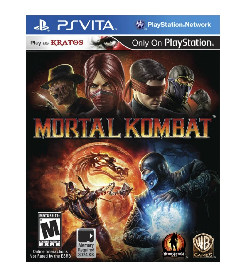 Mortal Kombat - PlayStation Vita, 2012 (PCSE-00023)
