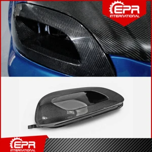 Para 96-98 Honda EK9 Civic Fibra de Carbono (RHS) Faro Conducto de Aire Ventilación Borde 1 pieza - Imagen 1 de 12