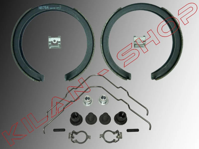Handbrake Shoes, Parking Brake & Springs Set Hardware Corvette 1997-2013 - Image 1 of 1