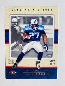 2002 FLEER GENUINE #38 EDDIE GEORGE NM-MT FOOTBALL CARD - Picture 1 of 1