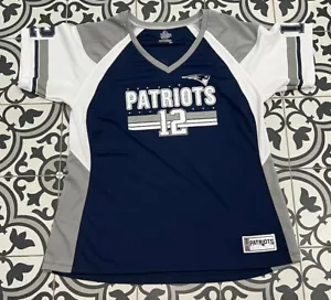 Tom Brady New England Patriots Majestic Womens 2XL NFL Football Jersey - Picture 1 of 11