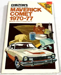Chilton's Repair & Tune-Up Guide Maverick Comet 1970-77 Teilenr. 6634 - Bild 1 von 5