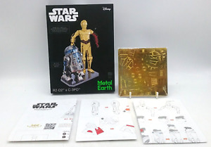 Star Wars Metal Earth R2-D2 & C-3PO Steel Sheet 3D Model Build Set