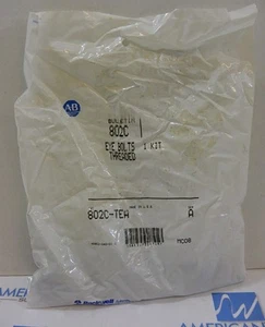 Allen Bradley 802C-TEA series A Eye Bolts Threaded (1) Kit New In BaG! - Picture 1 of 2