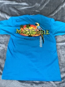 Jimmy Buffett’s Margaritaville Mens Nashville Parrot T Shirt Blue Size Small - Picture 1 of 5