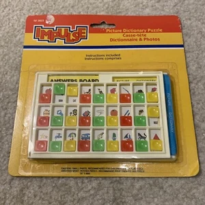 Impluse Imagen Diccionario Puzzle Juego Charan Industries De Colección NUEVO - Imagen 1 de 10