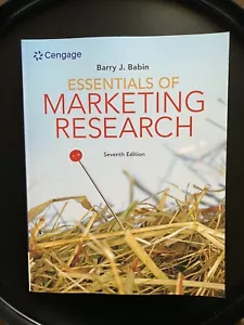 *NEW**Essentials of Marketing Research by Barry J. Babin (7th Edition) - Picture 1 of 2