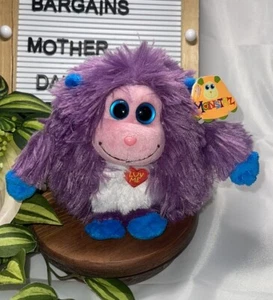 Ty Monstaz Zelda Purple 5" Beanie Boos Ballz Monsters No Sound - Picture 1 of 4