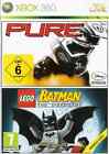 81573 Pure + Lego Batman The Videogame Microsoft Xbox 360 Usato Gioco in Italian