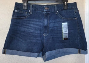 No Boundaries Women's Junior Size 15 High Rise Curvy Mom Denim Shorts BRAND NEW - Bild 1 von 4