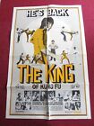BRUCE, KING OF KUNG FU FOLDED US ONE SHEET POSTER BRUCE LE BOLO YEUNG 1980
