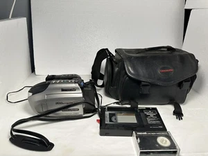 Panasonic Palmcorder w/ Photoshot PV-L850D VHS-C Camcorder for parts - Picture 1 of 20