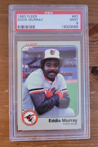 1983 Fleer Eddie Murray #67 PSA 9 Baltimore Orioles (D)
