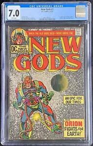 NEU GODS #1 CGC 7.0 WP 1. App Orion Leuchtturm Metron High-Father Kalibak DC 1971 - Bild 1 von 2