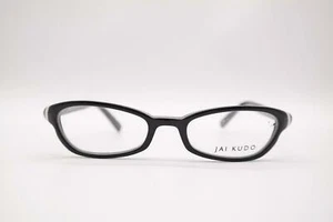 Jai Kudo NA1609 Schwarz Weiß oval Brille Brillengestell eyeglasses Neu - Picture 1 of 6