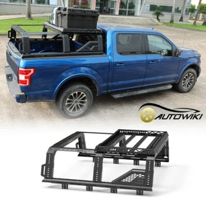 Full-size Pickup Modular Adjustable Bed Rack Roll bar For 2000-2021Toyota tundra - Picture 1 of 13
