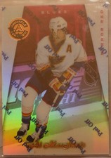 Al MacInnis 1997-98 Pinnacle Certified MIRROR RED SSP #120 St. Louis Blues