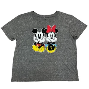 Officially Licensed Disney Womens Mickey & Minnie Mouse Graphic T-Shirt Size XXL - Picture 1 of 7