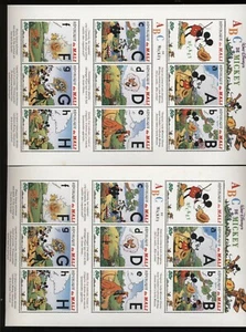 Mali 1996 Disney 2 New Complete Mini Sheets MNH N2503 - Picture 1 of 1