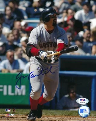 Jason Varitek Boston Red Sox Signed/Autographed 8x10 Photo PSA/DNA 164295 - Image 1 of 2