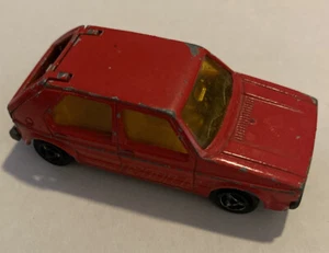 Vtg Majorette Red Volkswagen Golf No.210 Made In France NICE!! -B20 - Picture 1 of 8