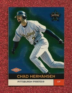 2000 PACIFIC VANGUARD GREEN PARALLEL #89 CHAD HERMANSEN RC #RD 191/199 PIRATES - Picture 1 of 1