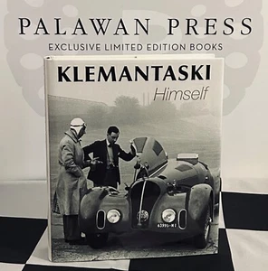 SIGNED LOUIS KLEMANTASKI HIMSELF MEMOIRS PALAWAN PRESS BOOK F1 LE MANS PHOTOS gs - Imagen 1 de 14